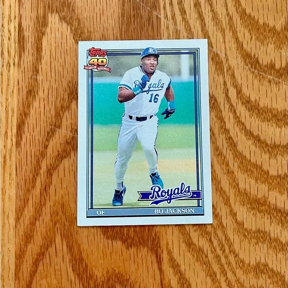 Bo Jackson Baseball Card Collection - Picture 5 of 6